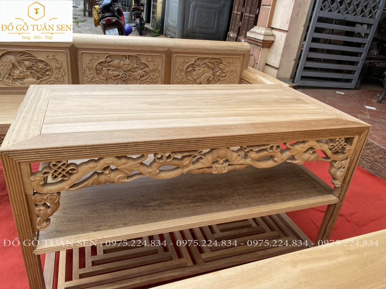 Hình ảnh chi tiết về trường kỷ sen vịt 